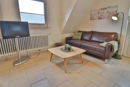 Wohnzimmer Haus Libelle - Wohnung 4