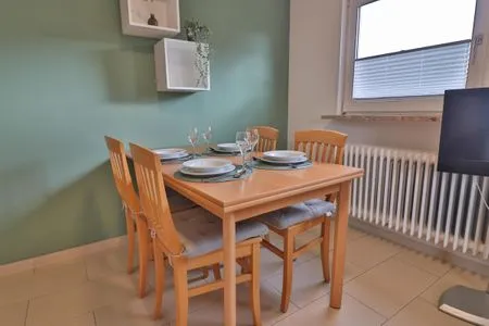 Wohnzimmer Haus Libelle - Wohnung 4