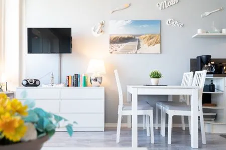 Wohnzimmer Ferienpark Sierksdorf Meerverliebt