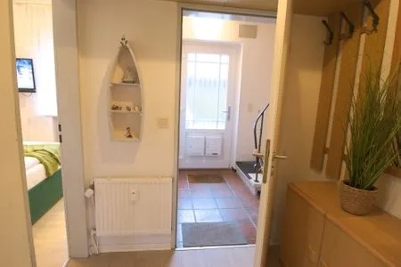 Fassade / Eingang Ferienwohnung Küstenperle