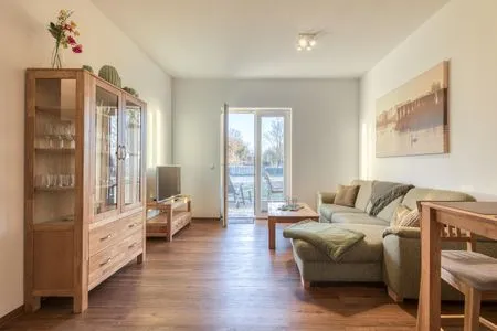 Ferienwohnung SeeBrise Röbel - Wohnzimmer  SeeBrise