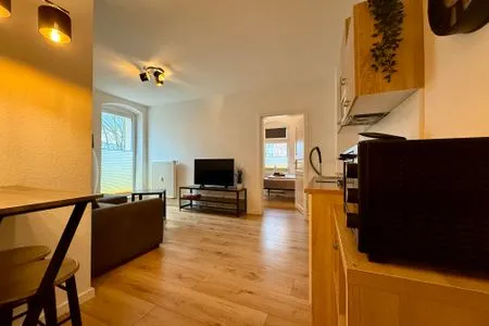 Wohnzimmer MonteurWohnung Sporbitzer Stübchen 2