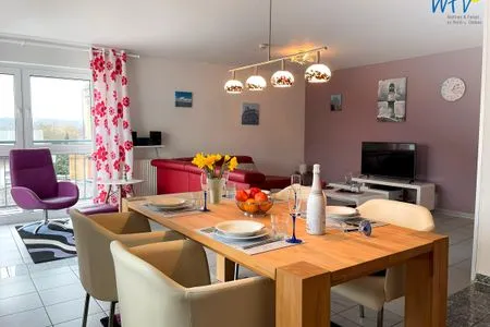 Wohnzimmer Residenz Binz Ferienwohnung Casa Alexis