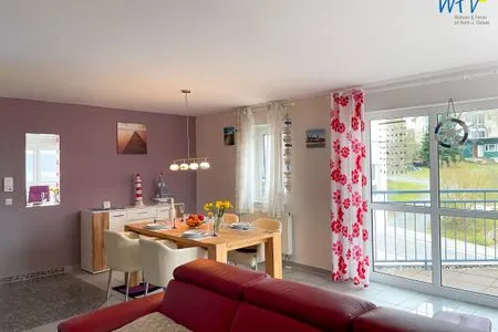 Wohnzimmer Residenz Binz Ferienwohnung Casa Alexis
