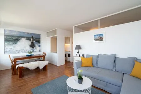 Wohnzimmer Panoramic Leuchtturm-Loft