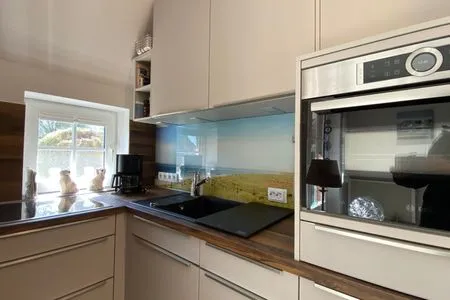 Küche / Küchenzeile Hus op de Wurth Ferienwohnung Austernfischer