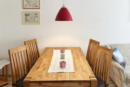 Wohnzimmer Seeanemone Ferienwohnung "Gerding"