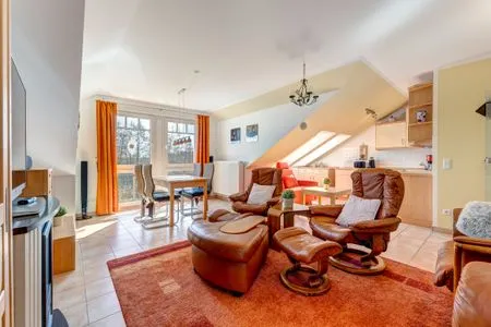 Wohnzimmer Schloonseevillen, Whg. 19