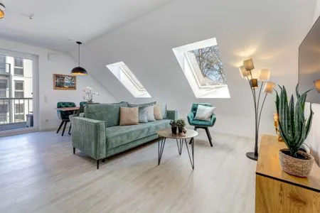 Wohnzimmer Bernsteinquartier, Whg. 02.27 "Ambar"