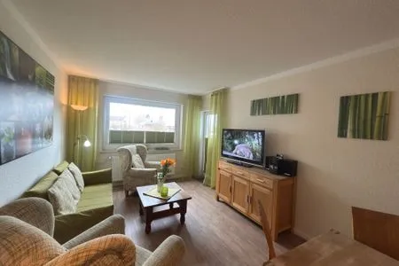 Wohnzimmer Ferienwohnung im Haus Nordland App 38