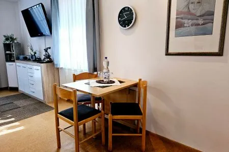 Wohnzimmer Ferienland Sonnenwald Ferienwohnung 6 "Blick zum Lallinger Winkel"