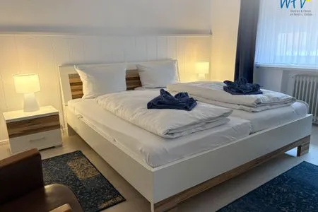 Schlafzimmer Villa Düna Ferienwohnung 5