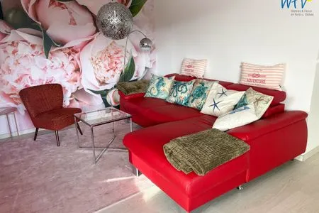 Wohnzimmer Villa Düna Ferienwohnung 5