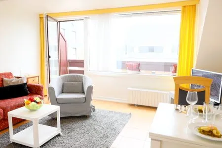 Wohnzimmer Dünenstr. 31a, OG rechts