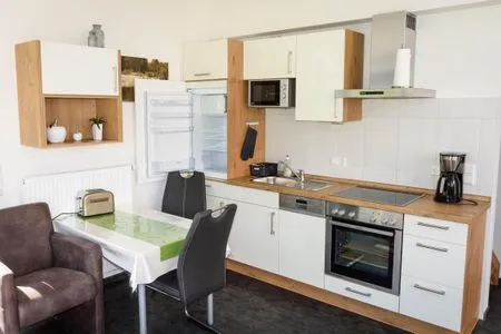 Küche / Küchenzeile Birkenhain 3c - Lastering Ferienhäuser & Apartments