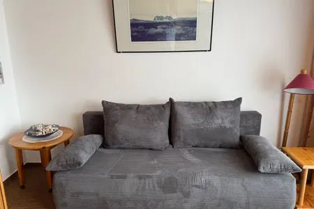 Wohnzimmer Ferienwohnung im Haus Nordland App 75