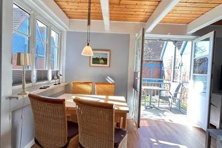 Wohnzimmer Ferienwohnung Meeresrauschen Pellworm