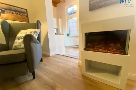 Wohnzimmer Haus Delphin Ferienwohnung 3