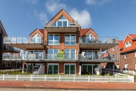 Hauptansicht Ferienwohnung Friesenrose