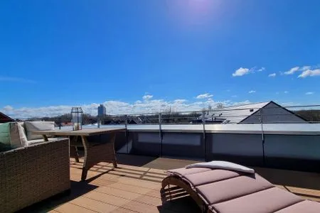 Balkon Ferienwohnung "Himmel und Meer" 1. Reihe in Kalifornien