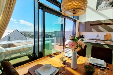 Küche / Küchenzeile Ferienwohnung "Himmel und Meer" 1. Reihe in Kalifornien