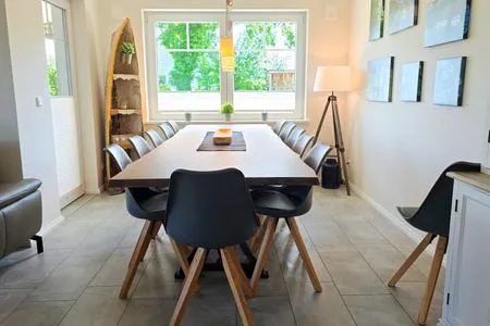 Wohnzimmer Ferienhaus "Lille Hus" - Urlaub mit bis zu 12 Personen