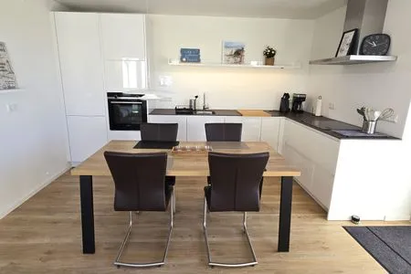 Wohnzimmer Ferienwohnung "Sandy Beach" in Schönberg-Kalifornien