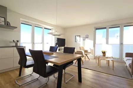 Wohnzimmer Ferienwohnung "Sandy Beach" in Schönberg-Kalifornien