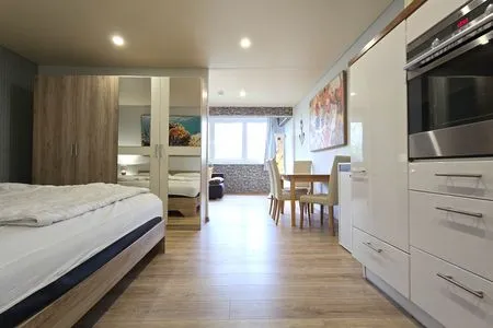Küche / Küchenzeile Ferienwohnung "Seepferdchen" in Schönberg-Holm an der Ostsee