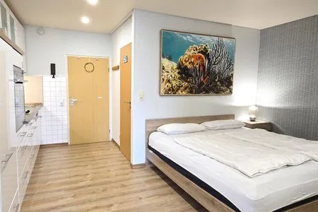 Schlafzimmer Ferienwohnung "Seepferdchen" in Schönberg-Holm an der Ostsee