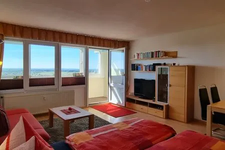Wohnzimmer Ferienwohnung "Sonne, Strand und Meer 1702" an der Ostsee