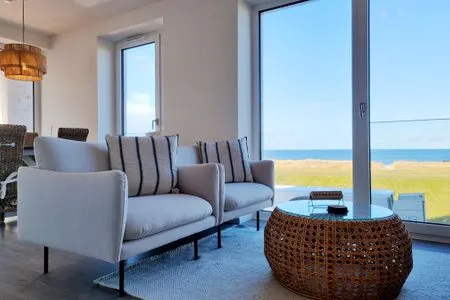 Wohnzimmer Ferienwohnung "Surfside" in Schönberg-Kalifornien