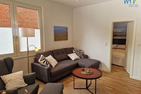 Wohnzimmer Haus Delphin Ferienwohnung 4