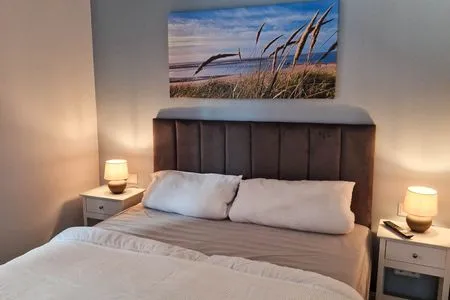 Schlafzimmer Haus Delphin Ferienwohnung 4