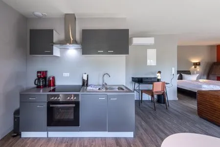 Ferienwohnung Wellenzauber Klink Küchenzeile  Wellenzauber