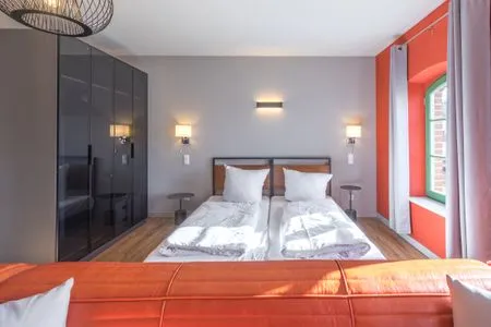 Ferienwohnung Müritznest Doppelbett  Müritznest