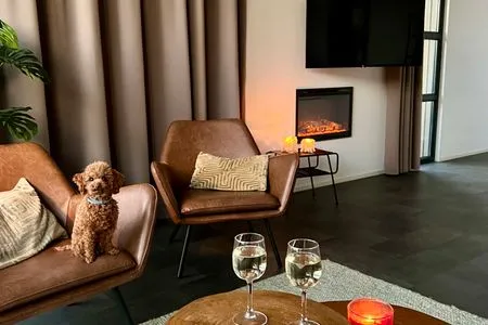 Enkhuizer Strand Chalet Wellenreiter mit Zaun Zweite Reihe Haus Nr. 213 Enkhuizen / IJsselmeer - 