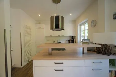 Küche / Küchenzeile Sonniges Ferienhaus Tante Inge in der Eckernförder Bucht