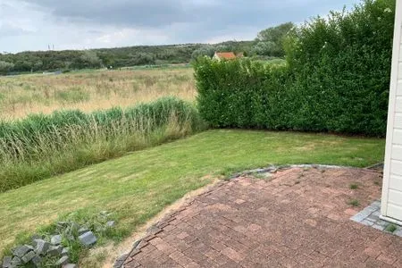  Breskens Chalet DuneView mit Zaun Haus Nr. H195