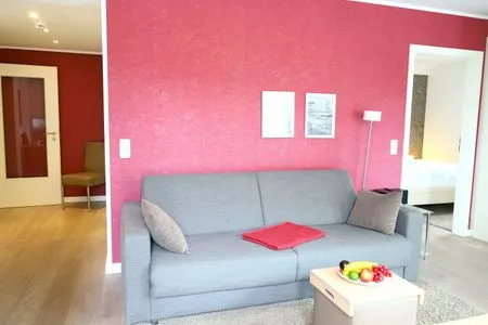Wohnzimmer Viktoriastraße 6, Viktoria Residenz, Whg. 14