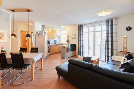 Wohnzimmer Haus Stella Maris - Ferienwohnung Lichtblick