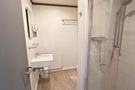 Badezimmer Ferienwohnung Deichbude Pellworm