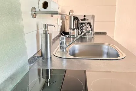 Küche / Küchenzeile Ferienwohnung Deichbude Pellworm