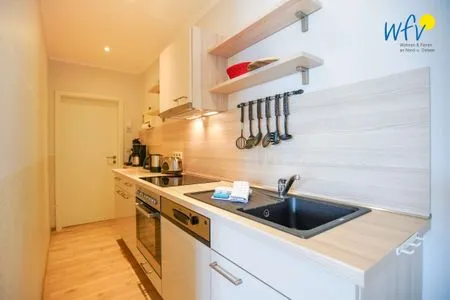 Küche / Küchenzeile Apartmenthaus Roberta Ferienwohnung Borkum Riff