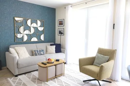 Wohnzimmer Dünengrund 3, Whg. 5, liebeUNDträume