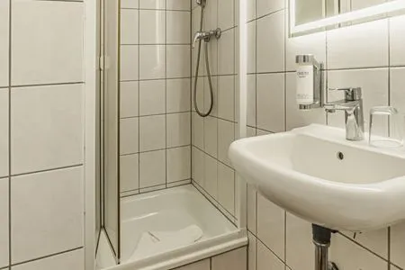 Badezimmer Hotel Seepferdchen | Zimmer 3 | Eckernförde