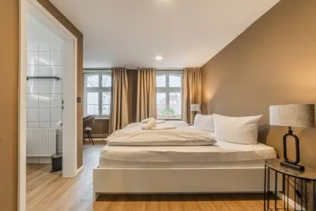 Schlafzimmer Hotel Seepferdchen | Zimmer 4 | Eckernförde