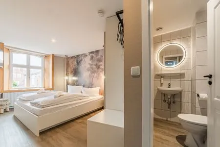 Schlafzimmer Hotel Seepferdchen | Zimmer 5 | Eckernförde