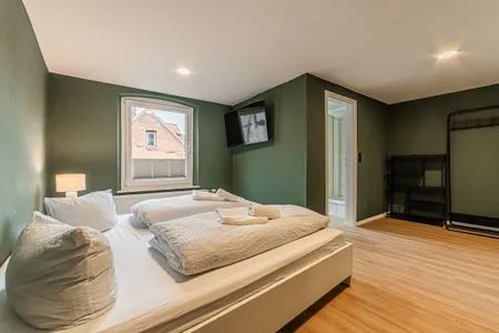 Schlafzimmer Hotel Seepferdchen | Zimmer 6 | Eckernförde