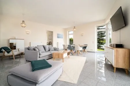 4 Ferienhaus Seaside House Blick in den Wohnbereich  Seaside House
